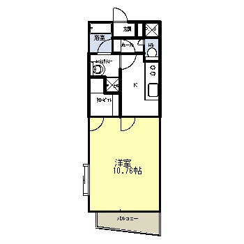 神奈川県厚木市妻田西１ 本厚木駅 1K マンション 賃貸物件詳細