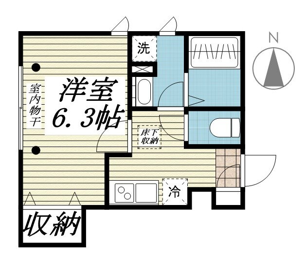東京都世田谷区奥沢３ 自由が丘駅 1K アパート 賃貸物件詳細