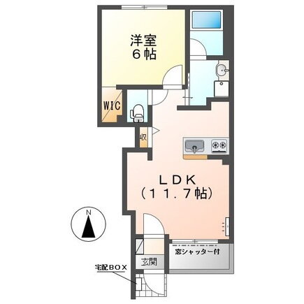 愛知県一宮市下田１ 尾張一宮駅 1LDK アパート 賃貸物件詳細