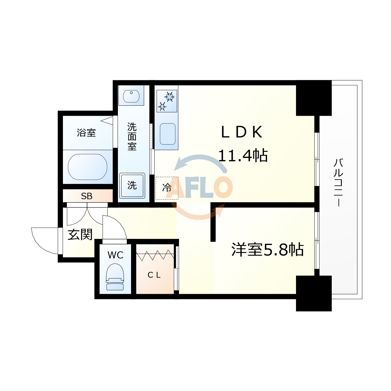 大阪府大阪市浪速区桜川２ 桜川駅 1LDK マンション 賃貸物件詳細