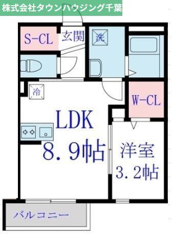 千葉県千葉市中央区道場南２ 千葉駅 1LDK アパート 賃貸物件詳細