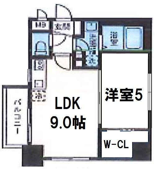 エフパークレジデンス横浜反町３２６１ 1階 1LDK 賃貸物件詳細