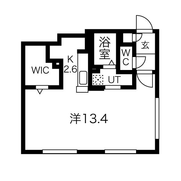 北海道札幌市中央区南十五条西７ 幌平橋駅 1K マンション 賃貸物件詳細