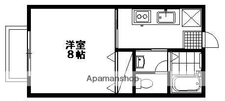 ヴェルドミール 1階 1K 賃貸物件詳細