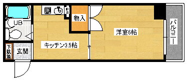 広島県広島市南区比治山町 比治山下駅 ワンルーム マンション 賃貸物件詳細