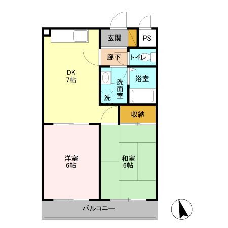 埼玉県川口市南鳩ヶ谷７ 南鳩ヶ谷駅 2DK マンション 賃貸物件詳細