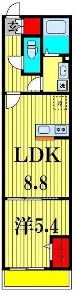 千葉県松戸市久保平賀 北小金駅 1LDK アパート 賃貸物件詳細