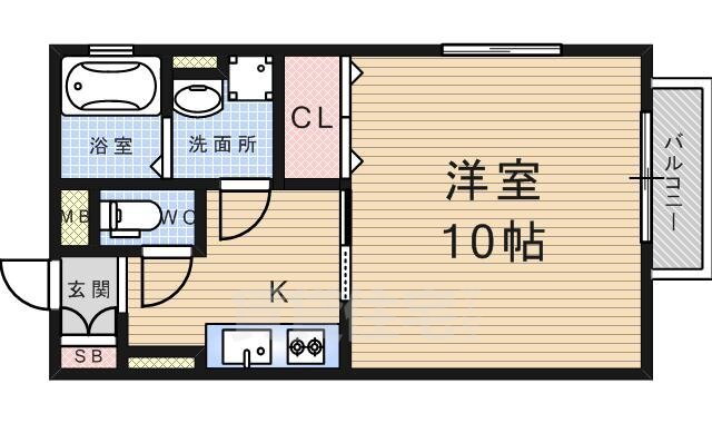 兵庫県尼崎市南武庫之荘２ 武庫之荘駅 1K アパート 賃貸物件詳細