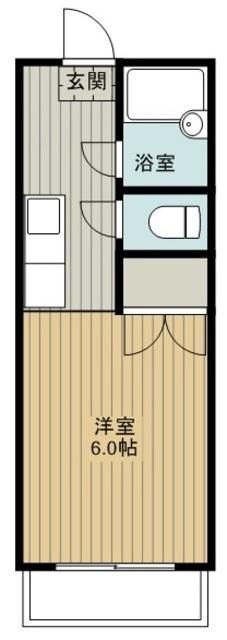 メゾンＴＡＫＩ 1階 1K 賃貸物件詳細