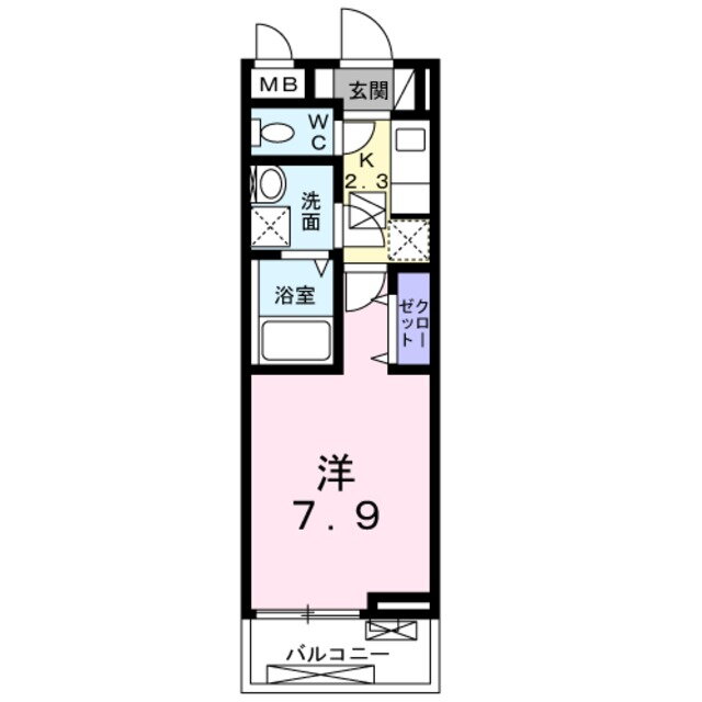 大阪府泉佐野市笠松２ りんくうタウン駅 1K アパート 賃貸物件詳細