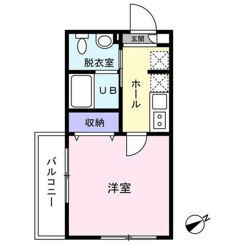 神奈川県厚木市旭町２ 本厚木駅 1K アパート 賃貸物件詳細