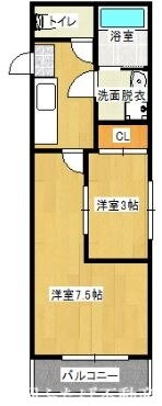福岡県福岡市西区愛宕南１ 姪浜駅 1LDK アパート 賃貸物件詳細