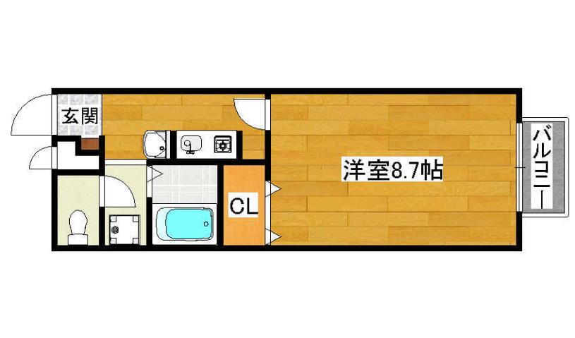 大阪府泉大津市助松町２ 北助松駅 1K アパート 賃貸物件詳細