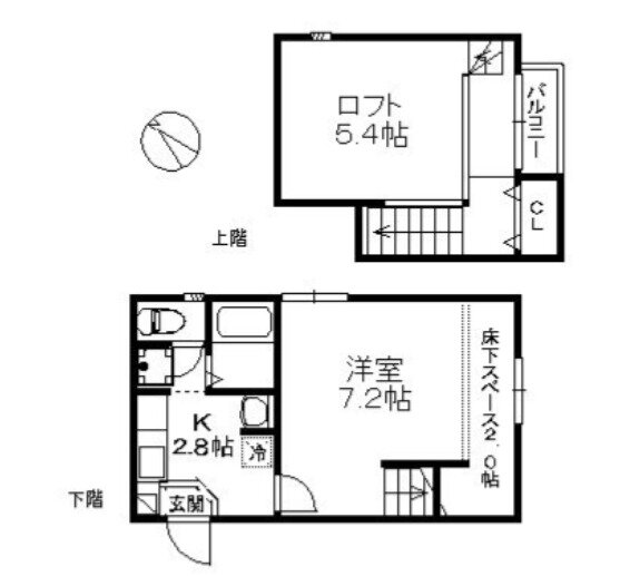 福岡県福岡市西区大字周船寺 周船寺駅 1SK アパート 賃貸物件詳細