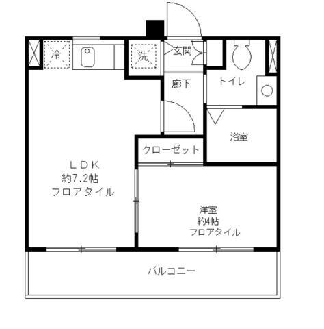 東京都世田谷区岡本１ 用賀駅 1DK マンション 賃貸物件詳細