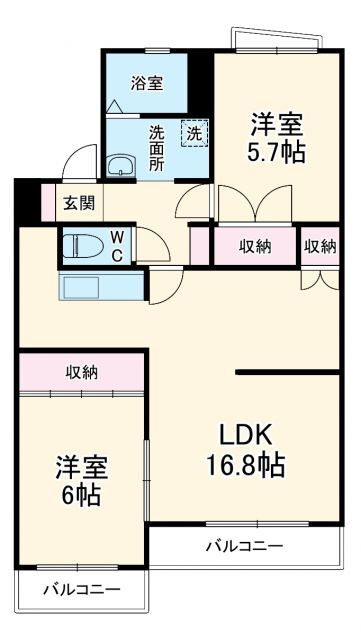 愛知県西尾市丁田町杢左 西尾駅 2LDK マンション 賃貸物件詳細