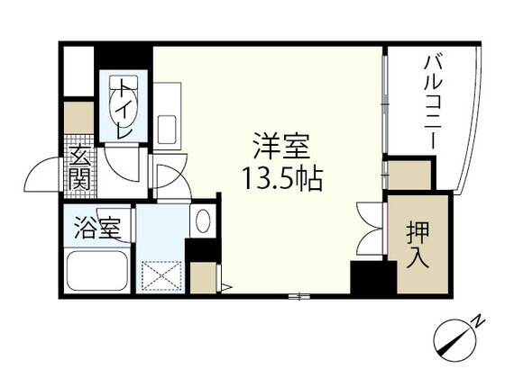広島県広島市中区富士見町 ワンルーム マンション 賃貸物件詳細