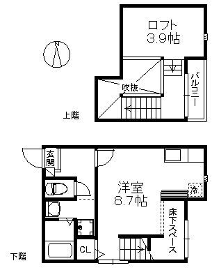 福岡県福岡市西区大字飯氏 周船寺駅 ワンルーム アパート 賃貸物件詳細