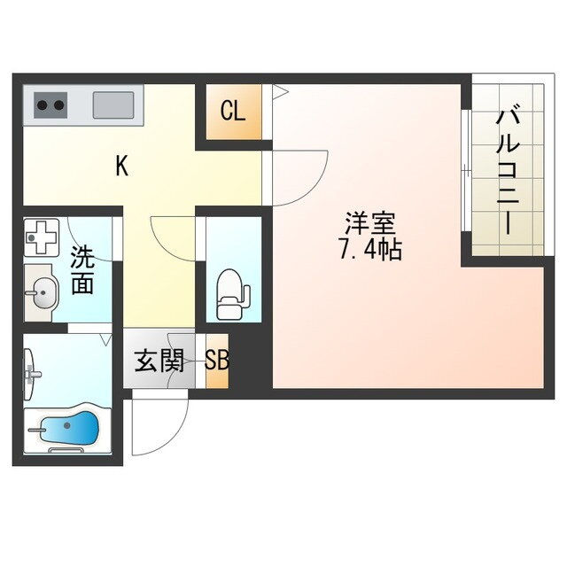 大阪府大阪市西淀川区千舟３ 御幣島駅 1K アパート 賃貸物件詳細