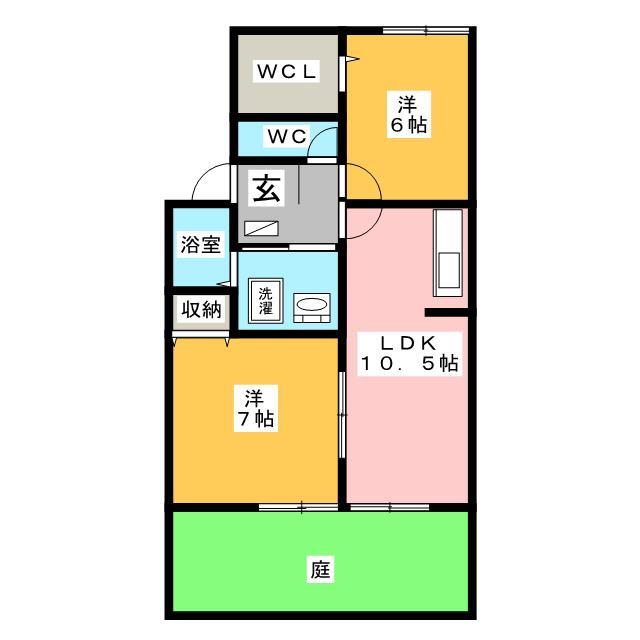 愛知県海部郡大治町大字三本木字屋形 2LDK アパート 賃貸物件詳細