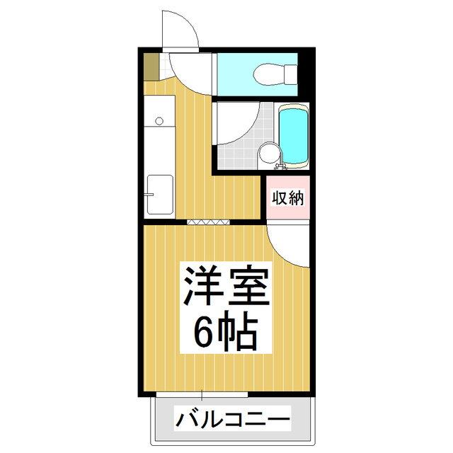 長野県塩尻市大字広丘野村 広丘駅 1K アパート 賃貸物件詳細