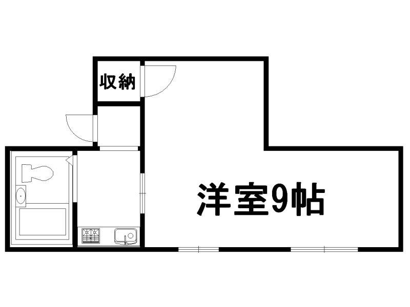 キヨモトビル 3階 1K 賃貸物件詳細