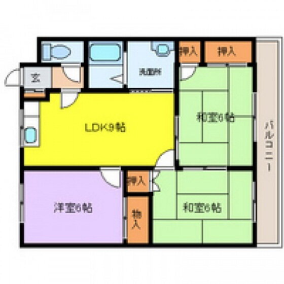 広島県広島市南区向洋新町１ 向洋駅 3LDK マンション 賃貸物件詳細