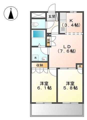 千葉県成田市久住中央１ 久住駅 2LDK アパート 賃貸物件詳細
