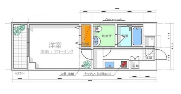 広島県広島市東区若草町 広島駅 1K マンション 賃貸物件詳細