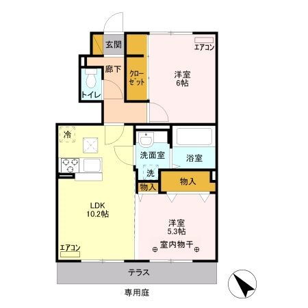 茨城県結城市大字結城 結城駅 2LDK アパート 賃貸物件詳細