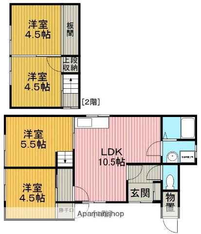 大阪府豊中市螢池北町２ 蛍池駅 4DK 一戸建て 賃貸物件詳細
