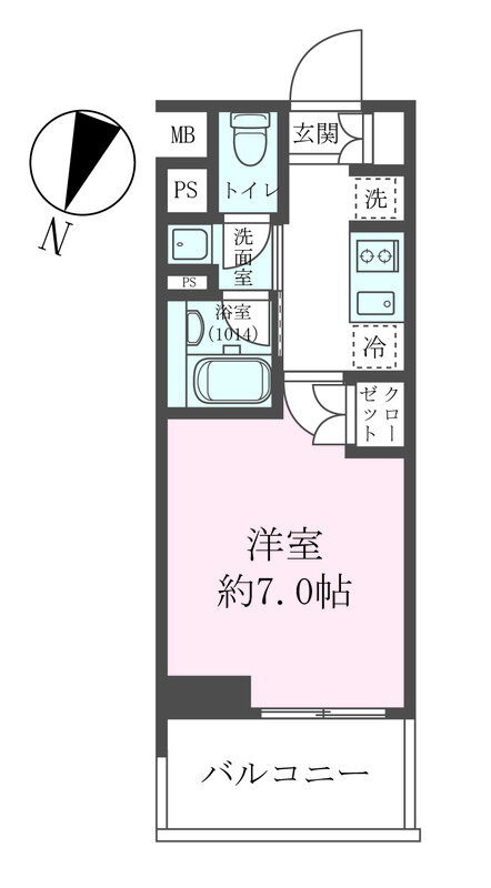 大阪府大阪市西区西本町２ 阿波座駅 1K マンション 賃貸物件詳細