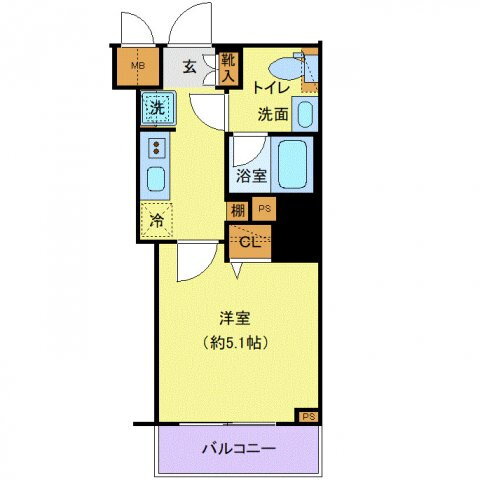 東京都品川区豊町１ 戸越駅 1K マンション 賃貸物件詳細