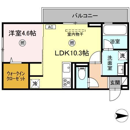 鳥取県米子市皆生新田３ 東山公園駅 1LDK アパート 賃貸物件詳細