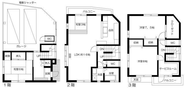 東京都立川市錦町１ 西国立駅 3SLDK 一戸建て 賃貸物件詳細