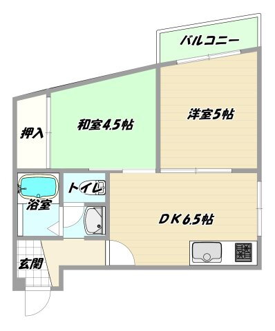 大阪府大阪市淀川区木川西２ 西中島南方駅 2DK マンション 賃貸物件詳細