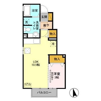 栃木県宇都宮市上大曽町 宇都宮駅 1LDK アパート 賃貸物件詳細