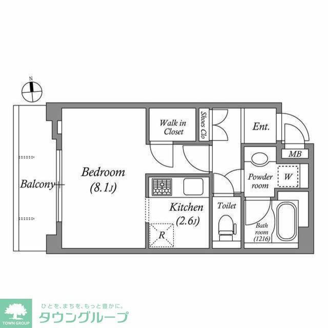 東京都大田区新蒲田１ 蓮沼駅 1K マンション 賃貸物件詳細