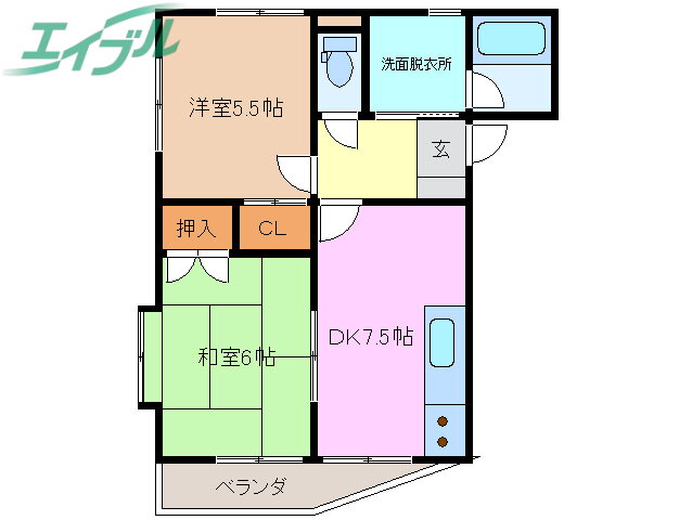 三重県四日市市大字西阿倉川 阿倉川駅 2DK マンション 賃貸物件詳細