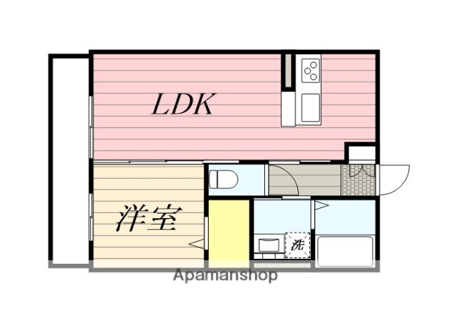 佐賀県鳥栖市轟木町 新鳥栖駅 1LDK アパート 賃貸物件詳細