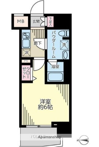 神奈川県川崎市幸区南幸町１ 尻手駅 1K マンション 賃貸物件詳細