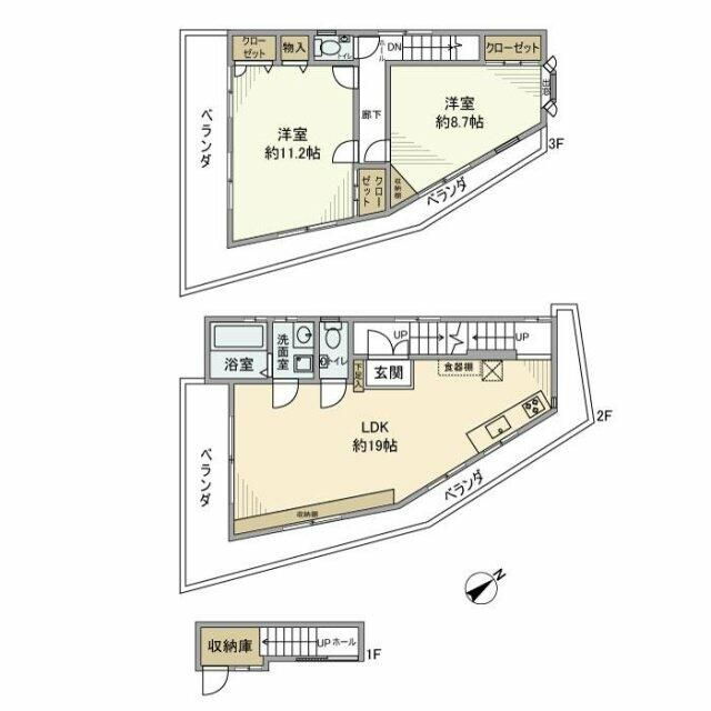 埼玉県久喜市久喜中央２ 久喜駅 2LDK 一戸建て 賃貸物件詳細