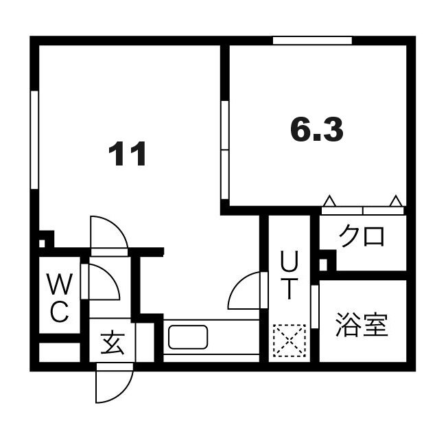 北海道札幌市白石区本通９丁目南 南郷７丁目駅 1LDK マンション 賃貸物件詳細