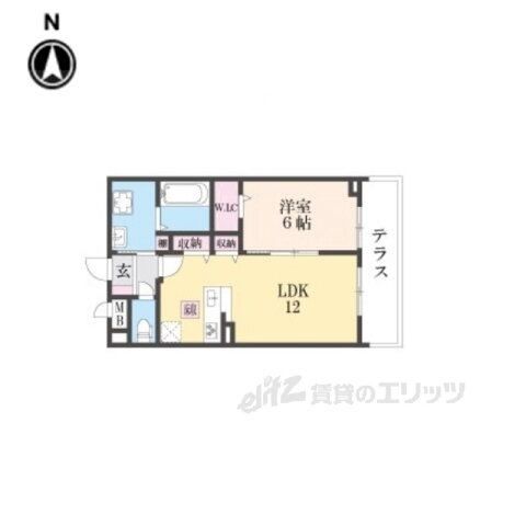 京都府城陽市寺田中大小 寺田駅 1LDK アパート 賃貸物件詳細
