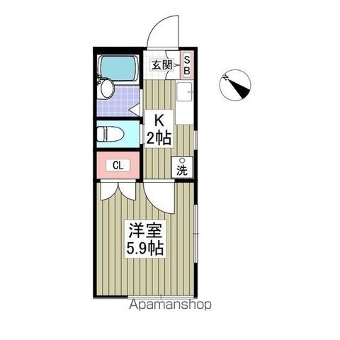 千葉県千葉市花見川区幕張町１ 京成幕張駅 1K アパート 賃貸物件詳細