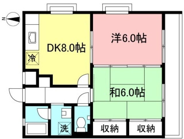東京都世田谷区粕谷３ 千歳烏山駅 2DK マンション 賃貸物件詳細