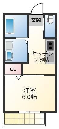 兵庫県姫路市城見町 京口駅 1K アパート 賃貸物件詳細