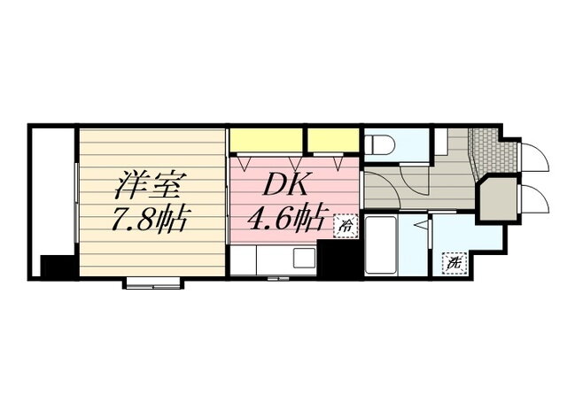 福岡県福岡市博多区博多駅東１ 博多駅 1DK マンション 賃貸物件詳細