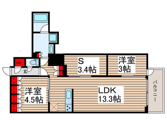 東京都足立区千住３ 北千住駅 2SLDK マンション 賃貸物件詳細