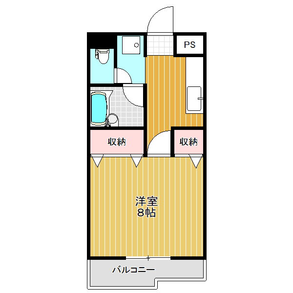 アーバンライフ柏木 1階 1K 賃貸物件詳細